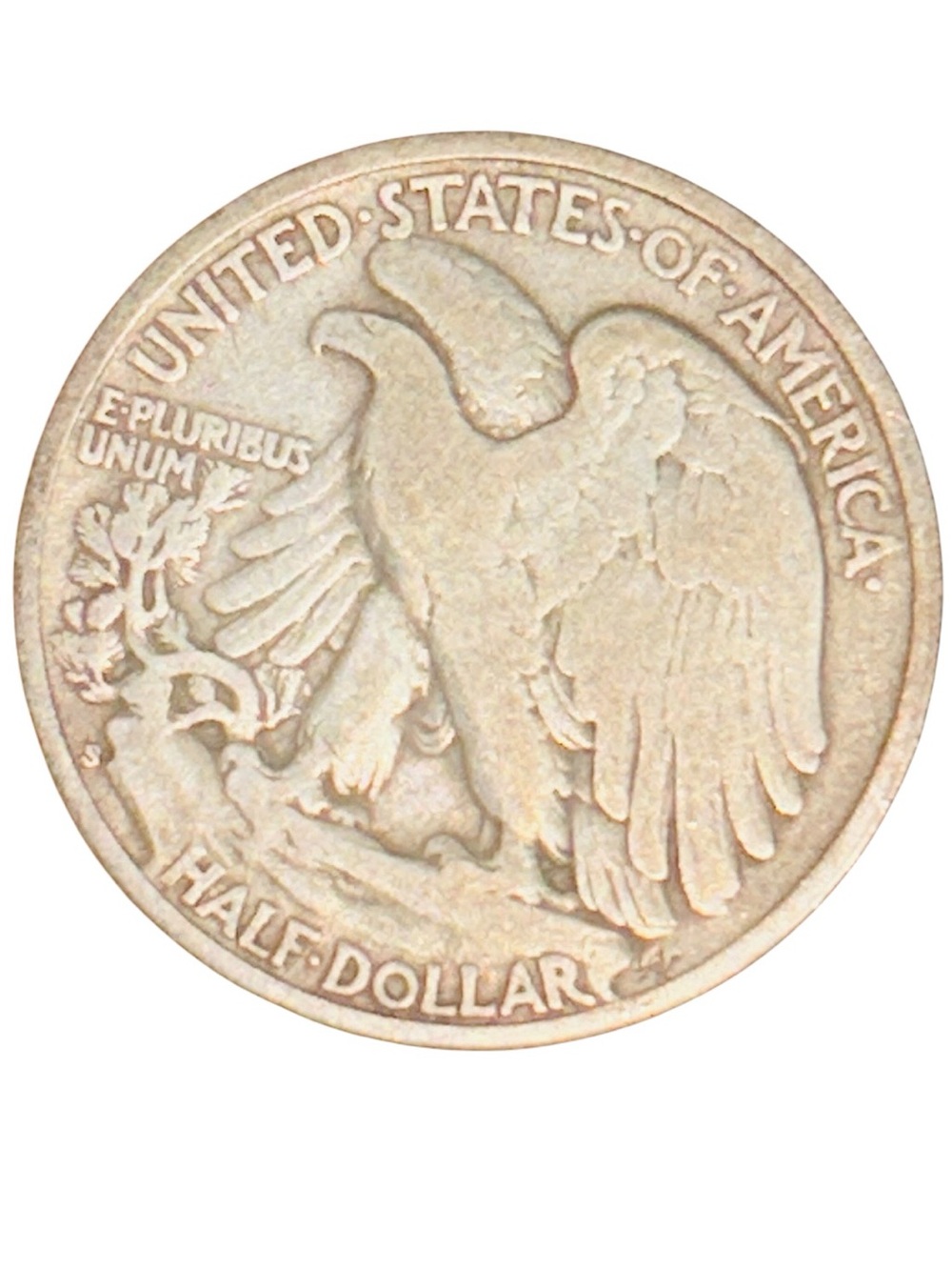 1942-S Walking Liberty Half Dollar Silver Coin - Silver - Picture 2 of 6